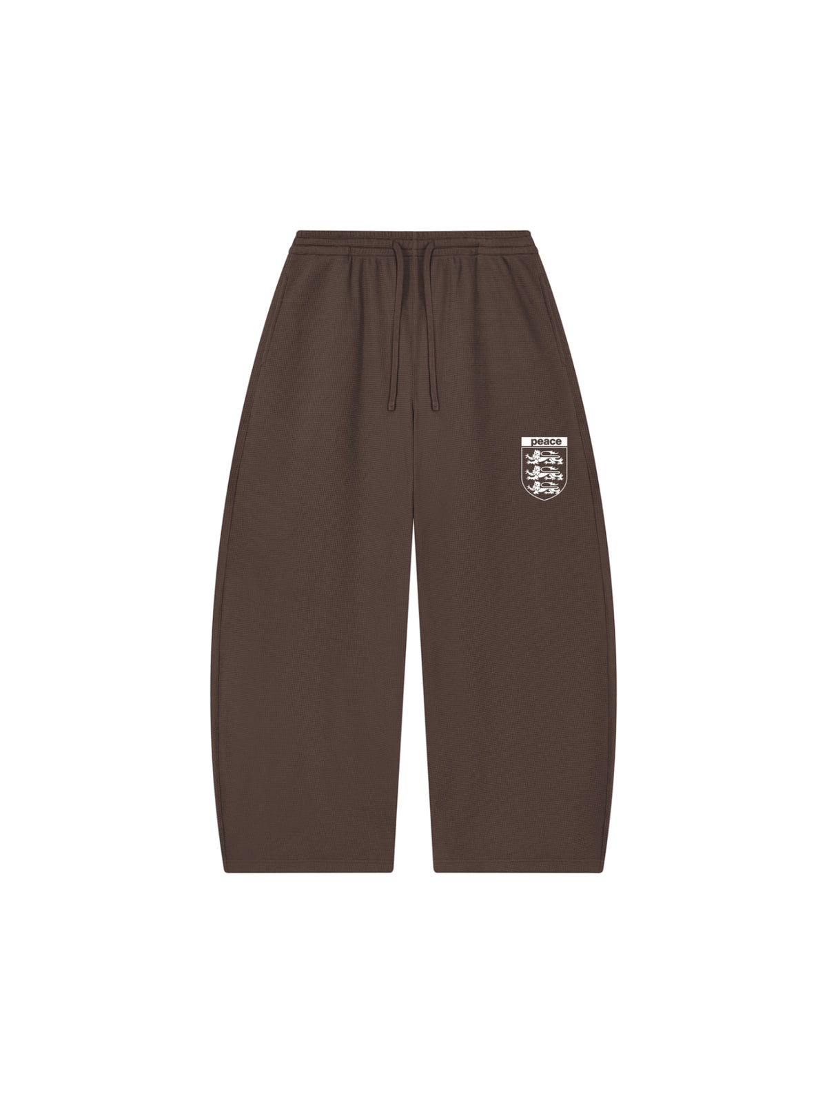 MOCHA WAFFLE SWEATPANTS