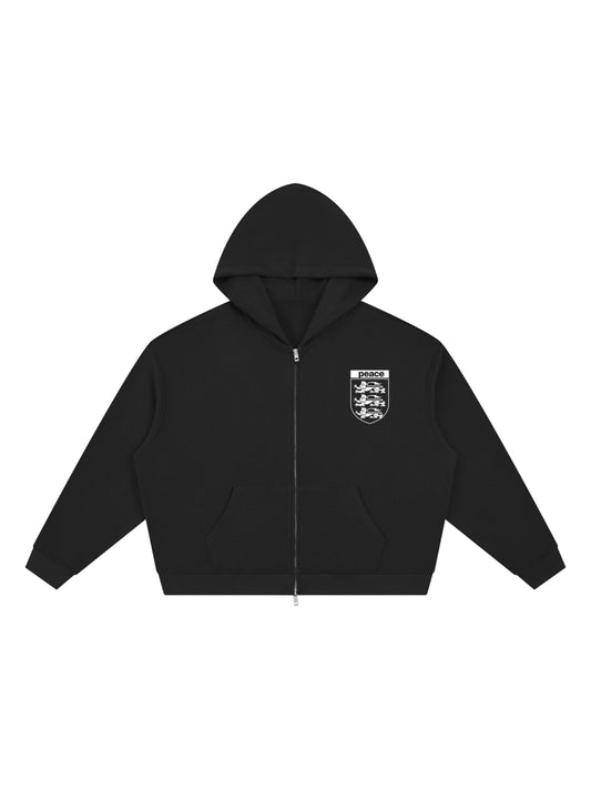 CHARCOAL WAFFLE JACKET